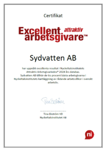 Logga Excellent arbetsgivare 2025