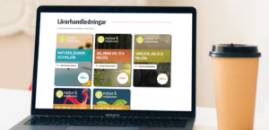 dator med webbsida fr Natur och Miljöboken