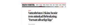 Skärmklipp från DN 7aug 2026