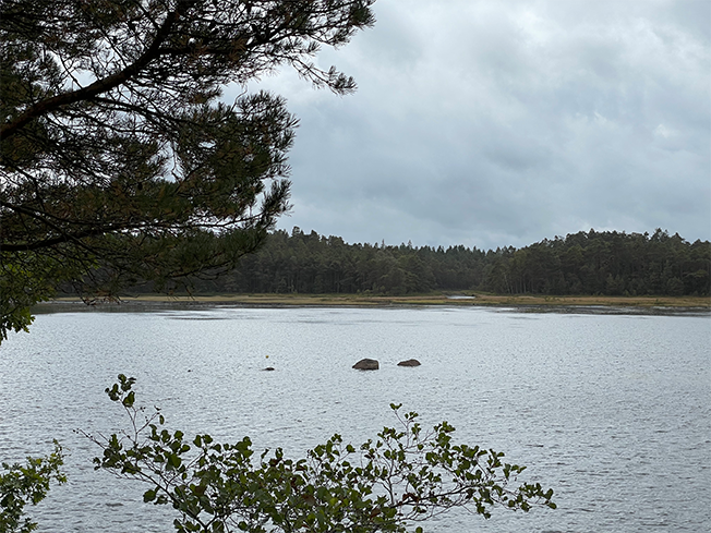 Kafjorden och Muråns utlopp i Bolmen