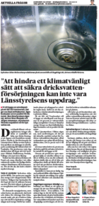 Tidningsurklipp Debattartikel Sydsvenskan 20jan2023